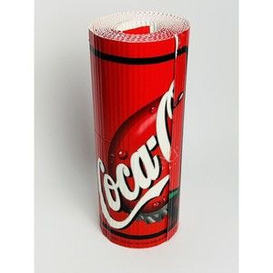 90’s Coca-Cola Classic Corrugated Paper Bar Coke Backdrop‎ Advertising Banner